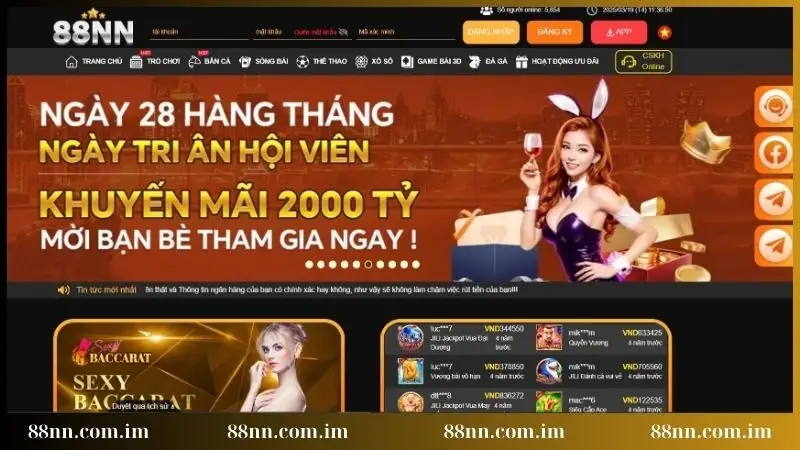 Truy cập trang web qua link chính chủ