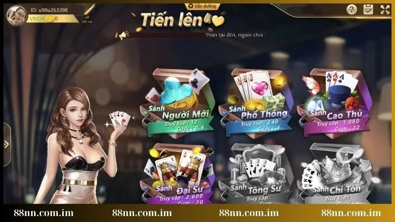 Tựa game quốc dân siêu hot hit  - Tiến Lên